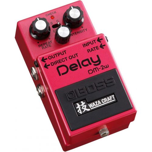  [아마존베스트]Boss Guitar Equipment Boss DM-2w Delay Waza Edition Effect Device + Keepdrum 9V Power Supply Unit