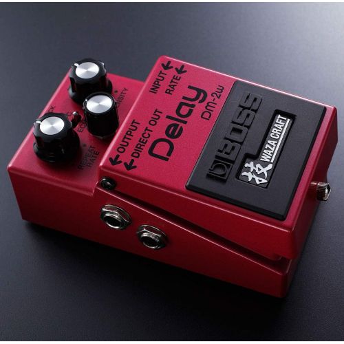  [아마존베스트]Boss Guitar Equipment Boss DM-2w Delay Waza Edition Effect Device + Keepdrum 9V Power Supply Unit