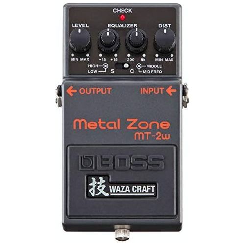  [아마존베스트]Boss Guitar Equipment Boss MT-2w Metal Zone Waza Edition Distortion Pedal + Keepdrum 9V Power Supply