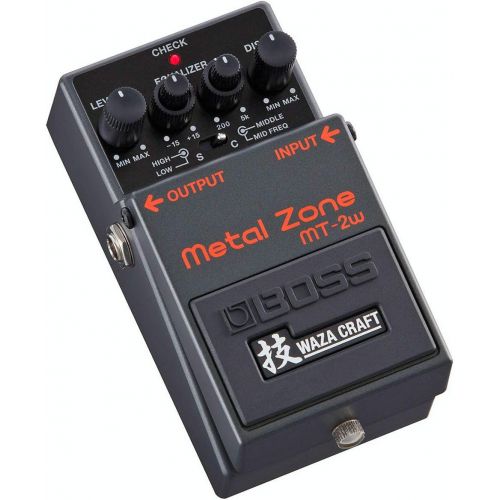  [아마존베스트]Boss Guitar Equipment Boss MT-2w Metal Zone Waza Edition Distortion Pedal + Keepdrum 9V Power Supply