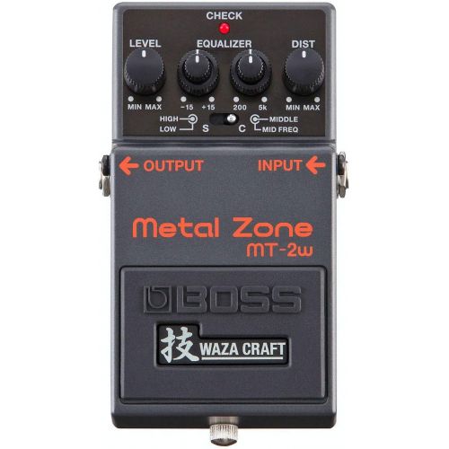  [아마존베스트]Boss Guitar Equipment Boss MT-2w Metal Zone Waza Edition Distortion Pedal + Keepdrum 9V Power Supply