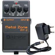 [아마존베스트]Boss Guitar Equipment Boss MT 2Metal Zone Distortion Pedal + Keepdrum 9V Power Supply