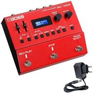 [아마존베스트]Boss Guitar Equipment Boss RC-500 2-track loop station looper effect pedal + keepdrum 9 V power supply