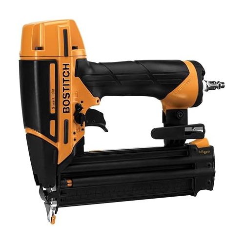  BOSTITCH Brad Nailer Kit, 18GA, Smart Point, Pneumatic (BTFP12233)