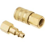 BOSTITCH IHKIT-14F Industrial 1/4-Inch Series Hose Coupler Kit with 1/4-Inch NPT Thread