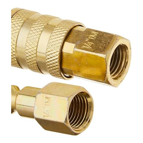  BOSTITCH IHKIT-14F Industrial 1/4-Inch Series Hose Coupler Kit with 1/4-Inch NPT Thread