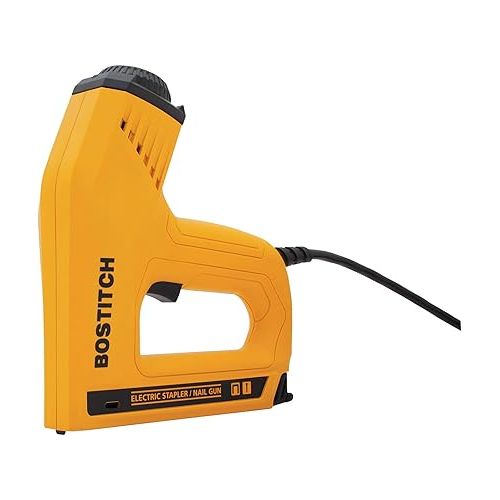  BOSTITCH Heavy Duty Electric 2-in-1 Staple and Nail Gun, Corded (BTE550Z)