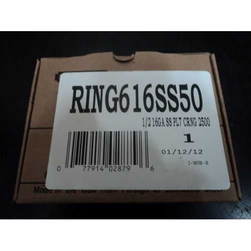  Stanley Bostitch Spenax RING616SS50 Stainless C Ring