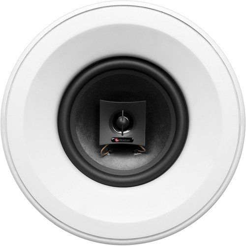  Boston High-Performance 6.5 2 Way Natural Sound In-Ceiling Surround Sound Speaker System (Set Of 4)