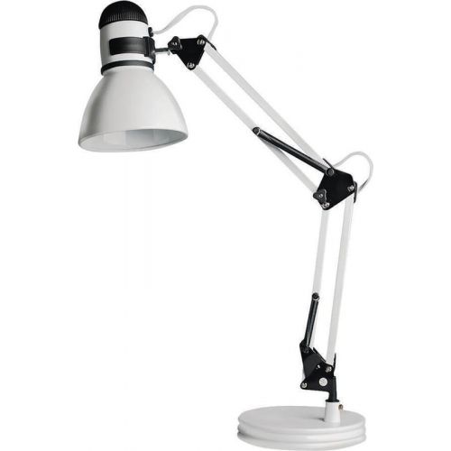  Boston Harbor TL-WK-134E-WH-3L Swing Arm Adjustable Desk Lamp, 60 W, A19