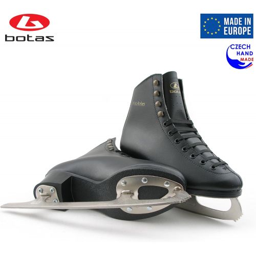  [아마존베스트]Botas - Model: Robin/Made in Europe (Czech Republic) / Figure Ice Skates for Men, Boys/Color: Black