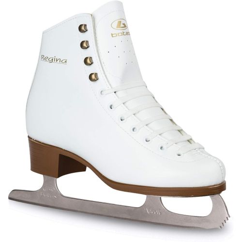  [아마존베스트]Botas - Model: Regina/Made in Europe (Czech Republic) / Figure Ice Skates for Women, Girls, Kids/Nicole Blades/White Color