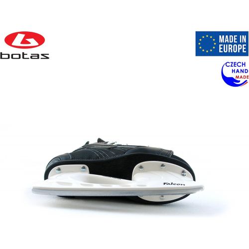  [아마존베스트]Botas - Draft 281 - Mens Ice Hockey Skates | Made in Europe (Czech Republic) | Color: Black