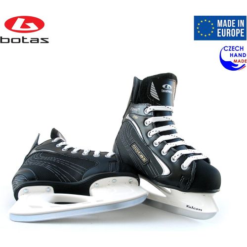  [아마존베스트]Botas - Draft 281 - Mens Ice Hockey Skates | Made in Europe (Czech Republic) | Color: Black