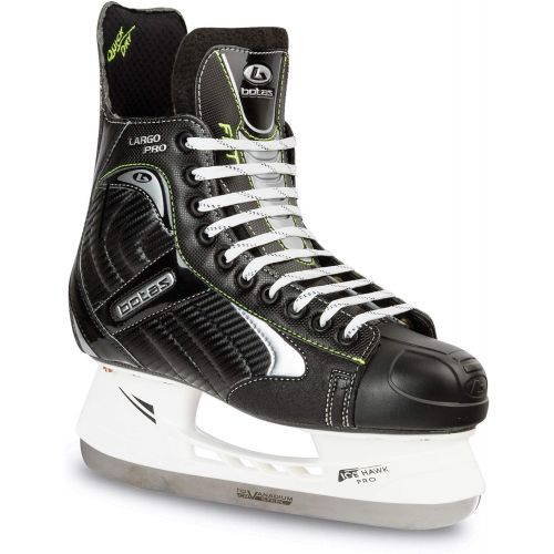  [아마존베스트]Botas - Largo 571 PRO - Mens Ice Hockey Skates | Made in Europe (Czech Republic) | Color: Black