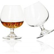 [아마존베스트]Whiskey Cognac Snifter 2 Pieces - 13.5 Ounce (400 ml) Small Crystal Brandy Glasses - Good for Bourbon Spirit Beer Drink, BE031, by BothEarn