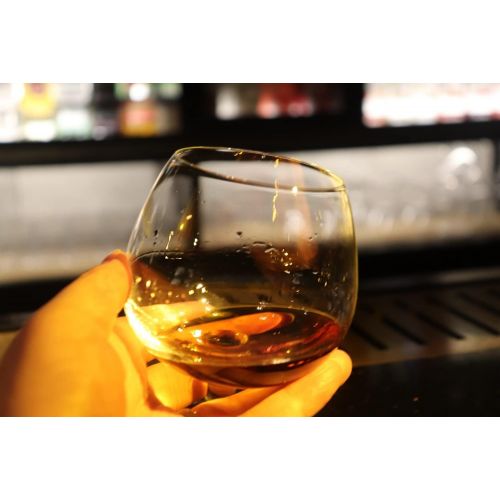  [아마존베스트]Whiskey Cognac Snifter 2 Pieces - 13.5 Ounce (400 ml) Small Crystal Brandy Glasses - Good for Bourbon Spirit Beer Drink, BE031, by BothEarn