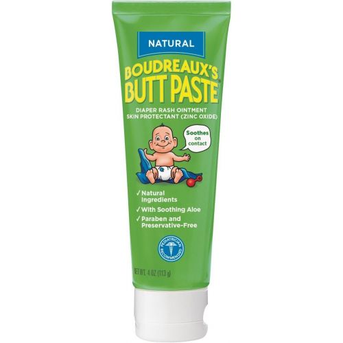  [아마존베스트]Boudreauxs Butt Paste Diaper Rash Ointment | With Natural Aloe | 4 Oz