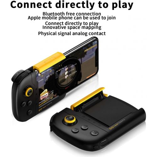  Bounabay Wireless Game Controller Capair Mapping Gamepad Compatible iPhone 6-8plus