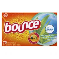 Bounce with Febreze Meadows & Rain Dryer Sheets, 70 Count, (Pack of 3)
