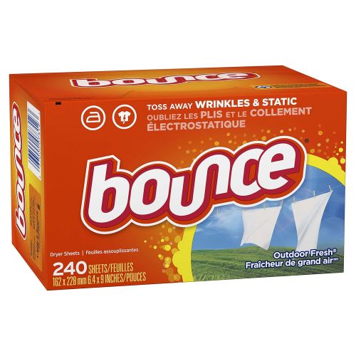  Bounce Fabric Softener Sheets, Outdoor Fresh, 240 Count, 2-Pack