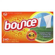 Bounce Outdoor Fresh Dryer Sheets and Fabric Softener, 240 Count by Bounce