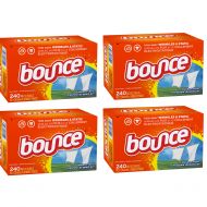 Bounce Fabric Softener Sheets, Outdoor Fresh, 240 Coun, 4-Pack