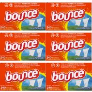 Bounce Fabric Softener Sheets, Outdoor Fresh, 240 Count, 6-Pack