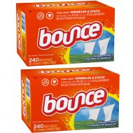 Bounce Fabric Softener Sheets, Outdoor Fresh 240 Count, 2-Pack