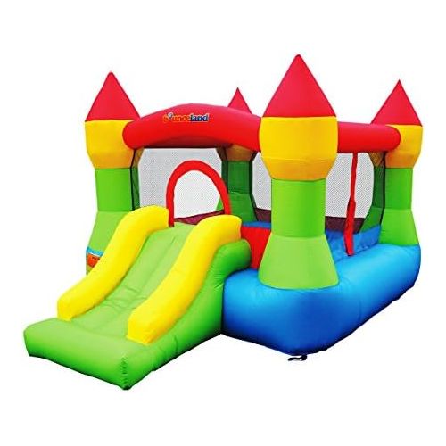  [아마존베스트]Bounceland Bounce House Castle W/Hoop Inflatable Bouncer