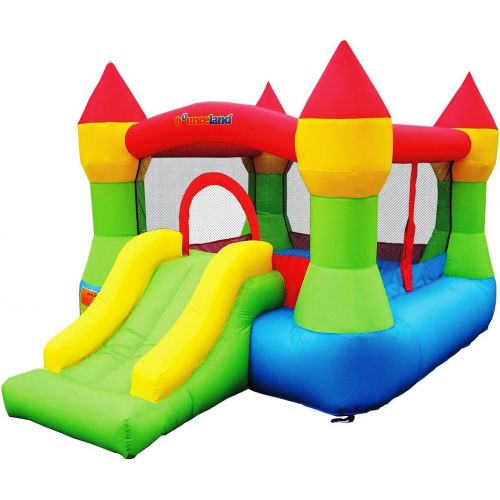  [아마존베스트]Bounceland Bounce House Castle W/Hoop Inflatable Bouncer