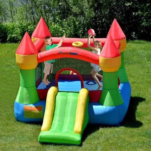  [아마존베스트]Bounceland Bounce House Castle W/Hoop Inflatable Bouncer