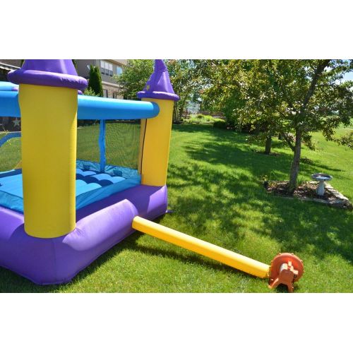  Bounceland Wizard Inflatable Bounce House Bouncer