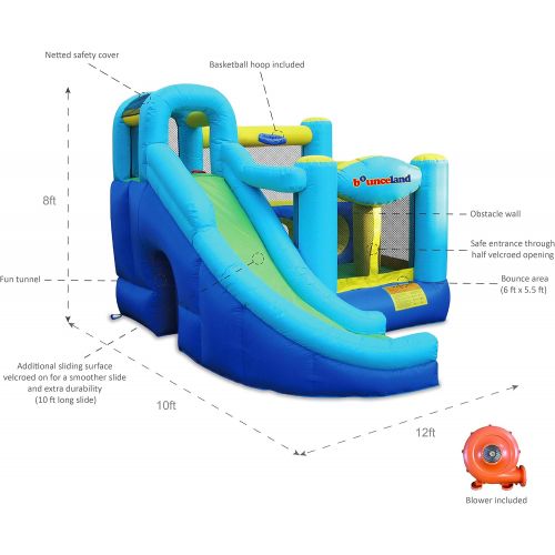  Bounceland Ultimate Combo Inflatable Bounce House