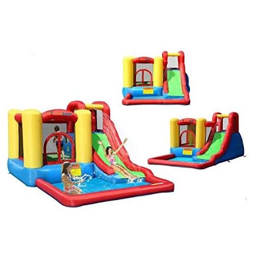 인텍스 Bounceland Jump and Splash Bounce House Bouncer