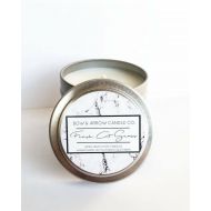 BowAndArrowCandleCo 4 oz Natural Soy Candle Grass Scented | 4 oz Tin Candle | Fresh Cut Grass | Grass Scented Candle | Candles | Scented Soy Candle | Gift Idea