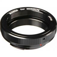 Bower T-Mount Lens to Minolta MD Mount Camera Adapter