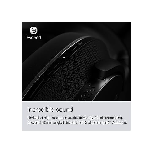  Bowers & Wilkins Px7 S2e Over-Ear Headphones - Enhanced Noise Cancellation & Transparency Mode, Crystal-Clear Calls, Bluetooth, 30-Hour Playback, Ocean Blue