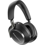 Bowers & Wilkins Px8 Over-Ear Wireless Headphones, Advanced Active Noise Cancellation, Luxurious Materials, 30-Hour Battery Life, 15-Min Quick Charging, Black