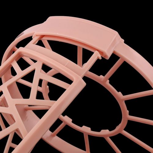  Bowl Rack Drying Organizer Storage Holder Plastic Kitchen Restaurant Pink by Unique Bargains