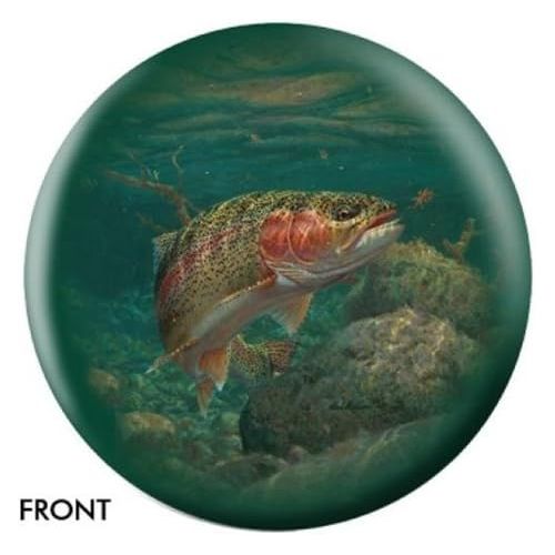  Bowlerstore Products Rainbow Trout Bowling Ball- By Mark Susinno
