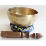 bowlsofnepal F5 5 Energetic Palm Size Throat G Chakra Healing Tibetan Singing Bowl Made in Nepal명상종 싱잉볼