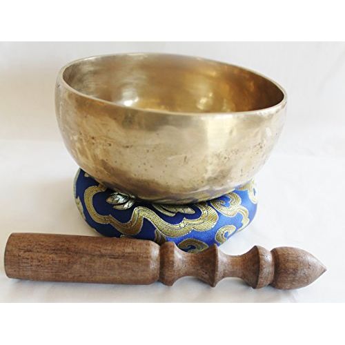  bowlsofnepal F5 5 Energetic Palm Size Throat G Chakra Healing Tibetan Singing Bowl Made in Nepal명상종 싱잉볼