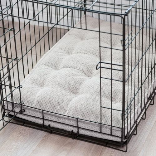  Bowsers Luxury Crate Mattress Dog Bed, X-Large, Chocolate Bones