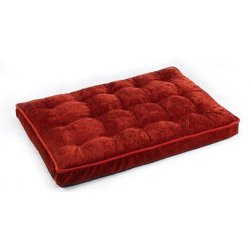  Bowsers Luxury Crate Mattress Dog Bed, X-Large, Cherry Bones