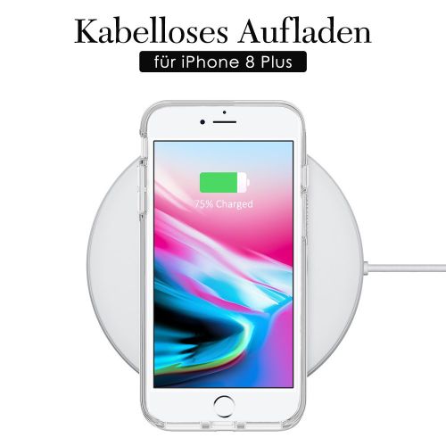  [아마존 핫딜]  [아마존핫딜]BoxLegend Handyhuelle fuer iPhone 7 Plus 8 Plus Schutzhuelle Stossfest Weich TPU Durchsichtige Silikon Huelle-Transparent