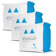 Boxiecat 28 Lb Scent-Free Premium Clumping Clay Cat Litter, 3 Pack