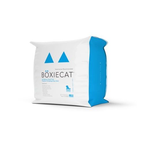  Boxiecat 28 Lb Scent-Free Premium Clumping Clay Cat Litter, 3 Pack