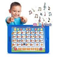 Boxiki kids Learning Pad Fun Kids Tablet with 6 Toddler Learning Games Early Child Development Toy for Number Learning, Learning ABCs, Spelling, “Where is?” Game, Melodies. Educati