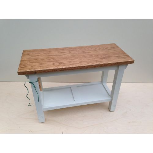  Boxwood Woodworking Hallway  Mud Room  Foyer Bench 24 Size